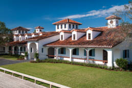 a house with a roof and tiled roof.